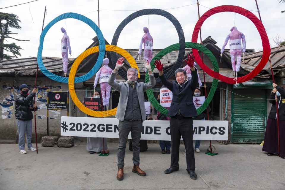 Les Jeux  olympiques  de 2022  auront lieu en Chine  au milieu 