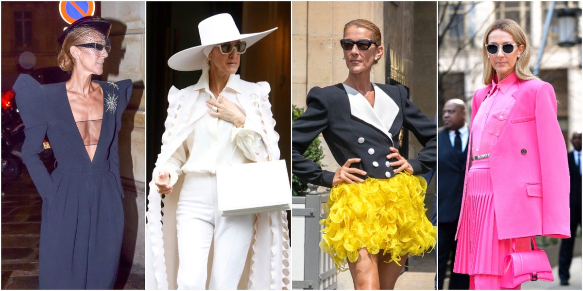 Celine Dion's Most Daring Looks, From Street Style to Award Shows