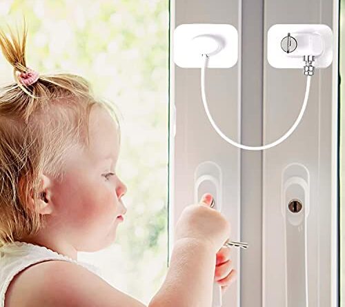 Mini Transparent Enfant Sécurité Placard Verrou Verrous Système pour Armoires Réfrigérateur Poubell Placard Tiroir Yolistar Bébé Sécurité Serrures Paquet de 10 Réfrigérateur 