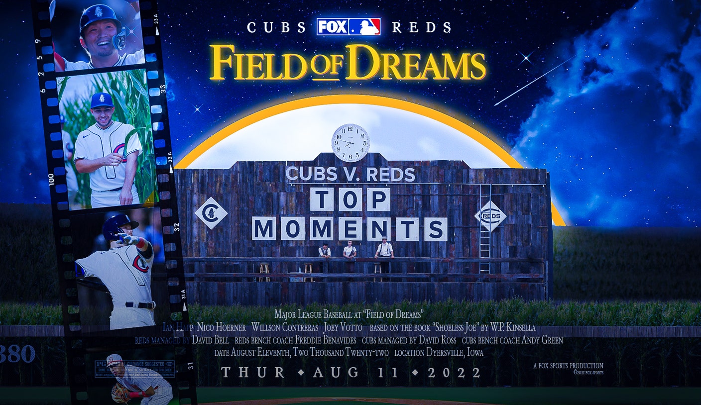 Field of Dreams Game 2022 les meilleurs moments des CubsReds